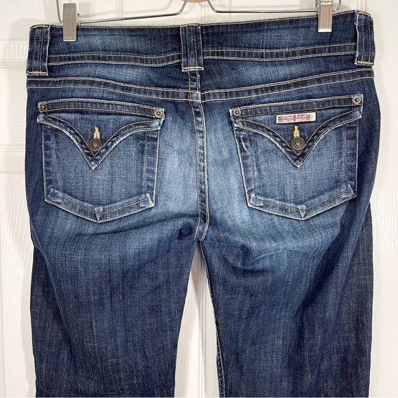 HUDSON Signature Bootcut Jeans STYLE # W170DHA Flap Pocket - WOMENS SIZE 30 - Picture 7 of 8